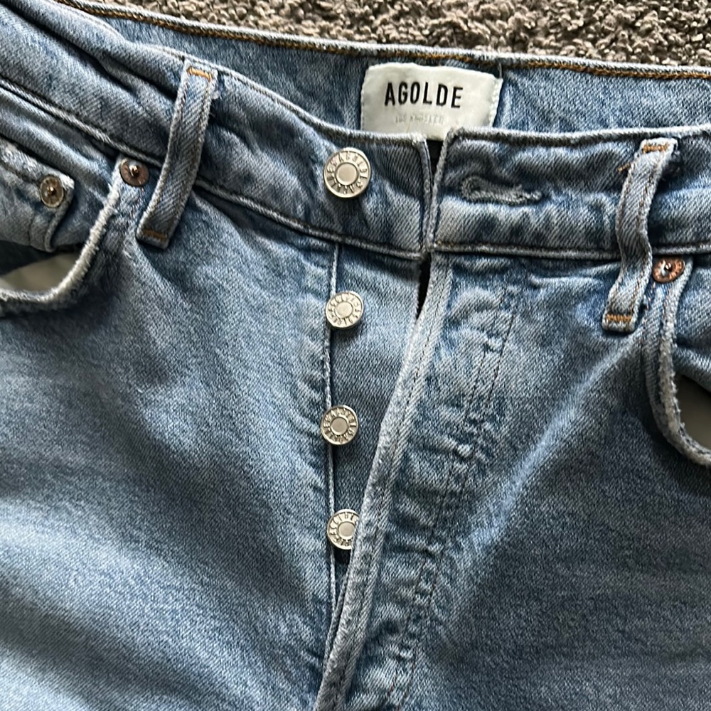 Agolde Riley destructed Jeans - Picture 5 of 6